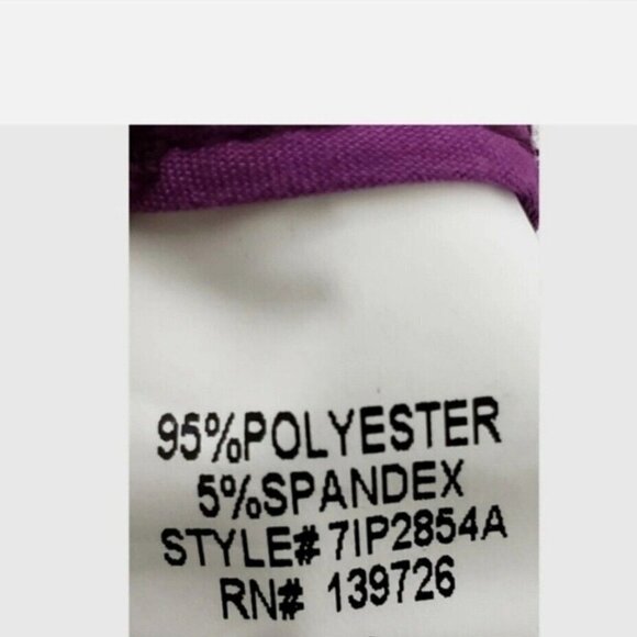 Cropped Purple Ruffle Pants - Picture 12 of 12